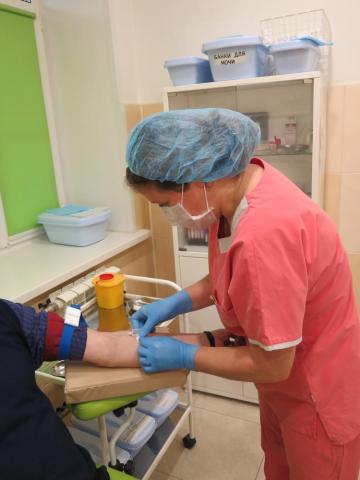 Взятие анализов в Клинике мужского и женского здоровья